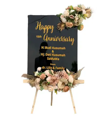 Papan Bunga Akrilik Baleromo